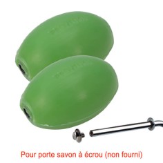 Savon verveine rotatif Provendi (lot de 2) - Recharge à écrou 