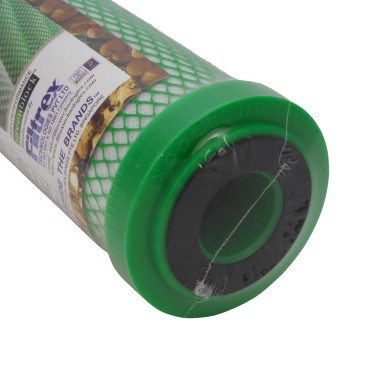 Cartouche charbon actif bloc Filtrex® FX-CL2 standard 9"3/4 - 10 microns