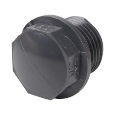 Bouchon - Mâle fileté 1/2'' - PVC pression 2