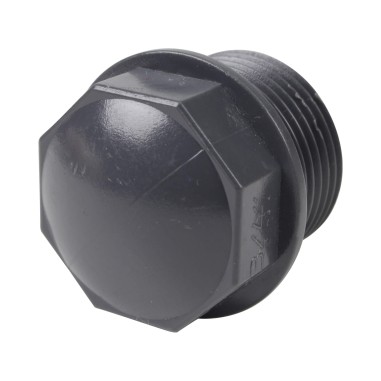 Bouchon - Mâle fileté 3/4'' - PVC pression