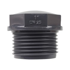 Bouchon - Mâle fileté 1'' - PVC pression