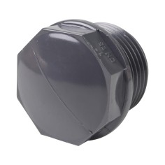 Bouchon - Mâle fileté 1'' - PVC pression 2