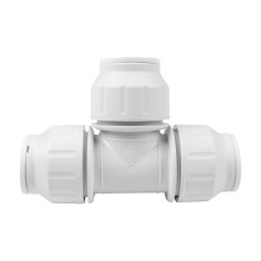 Té égal raccord rapide - Push in 15 mm 2