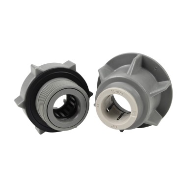 Raccord réservoir - eau froide - pour tube 15 mm