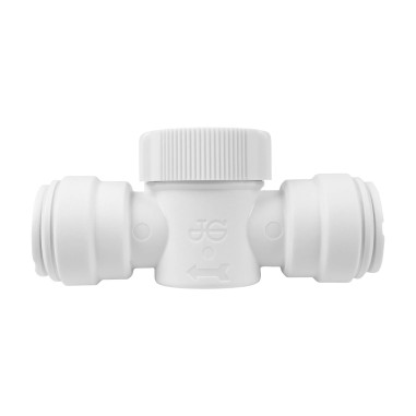 Robinet d'arrêt d'urgence - Push in 15 mm