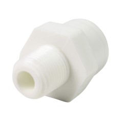 Union simple - Mâle filetée 1/8''- 1/4'' push in 2