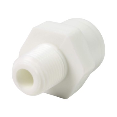 Union simple - Mâle filetée 1/8''- 1/4'' push in