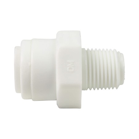 Union simple - Mâle filetée 1/8''- 1/4'' push in