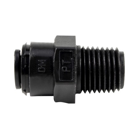 Union simple - Mâle filetée 1/4'' - Push in 6 mm