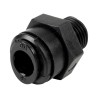 Union simple - Mâle filetée 1/4'' - Push in 8 mm