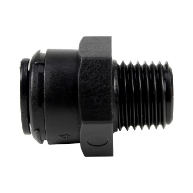 Union simple - Mâle filetée 1/4'' - Push in 8 mm