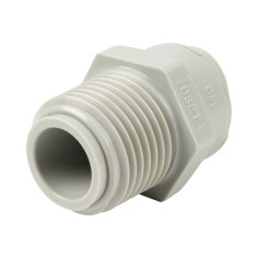 Union simple - Mâle filetée 1/2'' - Push In 1/2'' 2