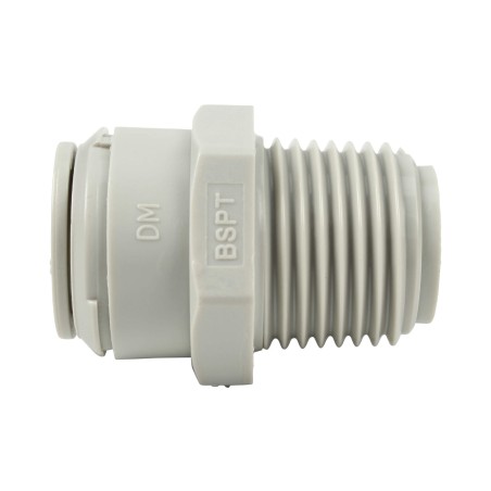 Union simple - Mâle filetée 1/2'' - Push In 1/2''