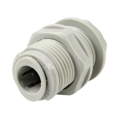 Traversée de paroi / cloison - Push in 3/8'' 2