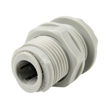 Traversée de paroi / cloison - Push in 3/8''