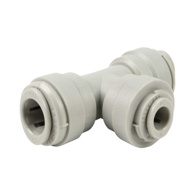 Té inégal raccord rapide - Push in 3/8''- Push in 1/4''