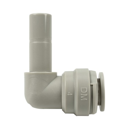 Equerre queue lisse - Push in 3/8'' - Raccord rapide 3/8''