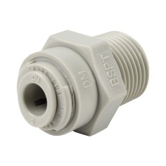 Union simple - Mâle filetée 3/8'' - Push In 1/4''