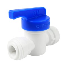 Vanne raccord rapide - Push in 3/8''