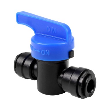 Vanne raccord rapide - Push in 6 mm