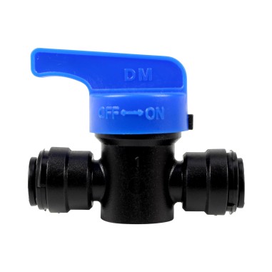 Vanne raccord rapide - Push in 6 mm