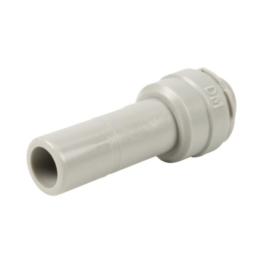 Réduction - Queue lisse pour raccord 3/8'' - Push in 1/4''