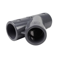 Té Y 45° - 20 mm - Femelle à coller - PVC Pression