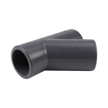 Té Y 45° - 25 mm - Femelle à coller - PVC Pression