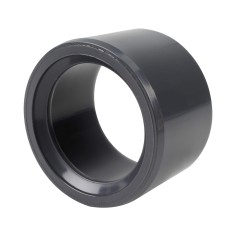 Réduction incorporée - 63/50 mm - Mâle/Femelle à coller - PVC Pression