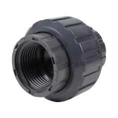 Union trois pièces - Taraudée femelle 1''  - PVC Pression