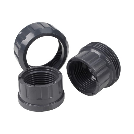 Union trois pièces - Taraudée femelle 1''  - PVC Pression