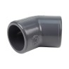 Coude 45° FF - 25 mm  - Femelle à coller - PVC pression