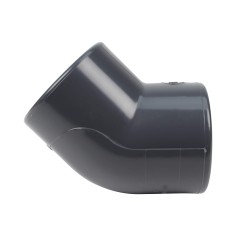 Coude 45° FF - 40 mm  - Femelle à coller - PVC pression 2
