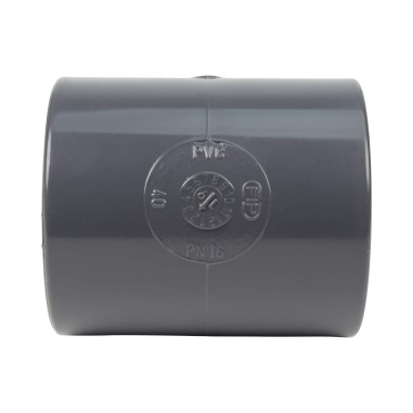 Manchon - 40 mm - Femelle à coller - PVC Pression