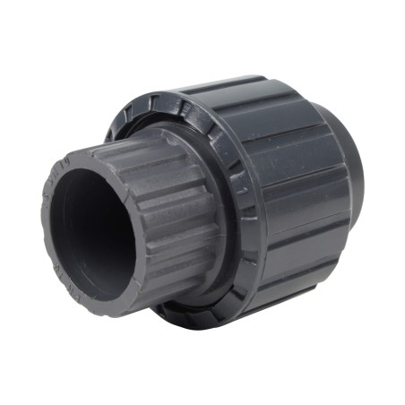 Union trois pièces - 16 mm - Femelle à coller - PVC Pression