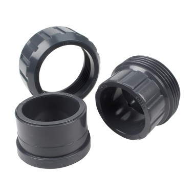 Union trois pièces - 32 mm - Femelle à coller - PVC Pression