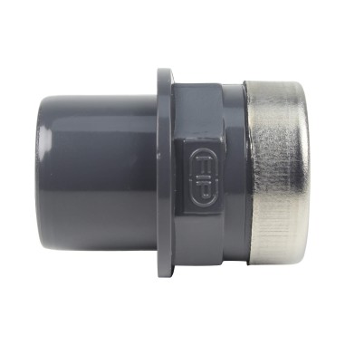 Embout mixte - 25/20 mm - Mâle/Femelle à coller - Taraudé 1/2'' - PVC Pression