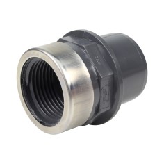 Embout mixte - 40/32 mm - Mâle/Femelle à coller - Taraudé 1'' - PVC Pression