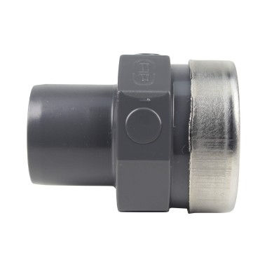 Embout mixte - 20/16 mm - Mâle/Femelle à coller - Taraudé 1/2'' - PVC Pression