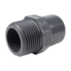 Embout mixte - 32/25 mm - Mâle/Femelle à coller - Fileté 1'' - PVC Pression 2