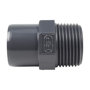 Embout mixte - 32/25 mm - Mâle/Femelle à coller - Fileté 1'' - PVC Pression