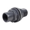 Traversée de réservoir - 25/20 mm  - Mâle/Femelle à coller - Filetée 3/4'' - PVC Pression
