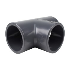 Té 90° égal  - 50 mm - Femelle à coller - PVC Pression