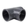Té 90° égal  - 50 mm - Femelle à coller - PVC Pression