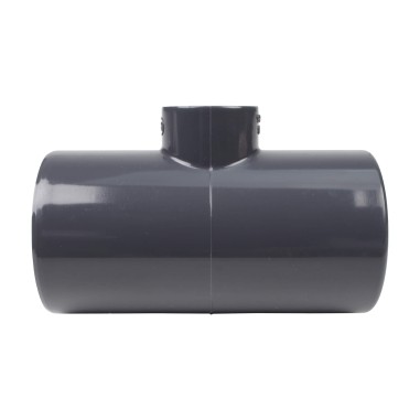 Té réduit 90° - 40/20 mm - Femelle à coller - PVC Pression