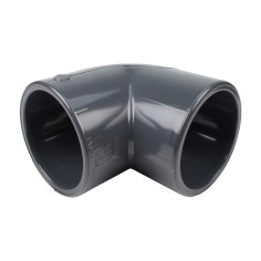 Coude 90° FF - 63 mm  - Femelle à coller - PVC pression