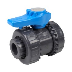 Vanne piscine - 16 mm - Femelle à coller - Joint EPDM - PVC pression