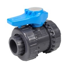 Vanne piscine - 20 mm - Femelle à coller - Joint EPDM - PVC pression