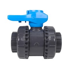 Vanne piscine - 40 mm - Femelle à coller - Joint EPDM - PVC pression 2