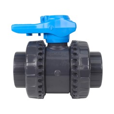 Vanne piscine - 50 mm - Femelle à coller - Joint EPDM - PVC pression 2